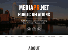Tablet Screenshot of mediapr.net
